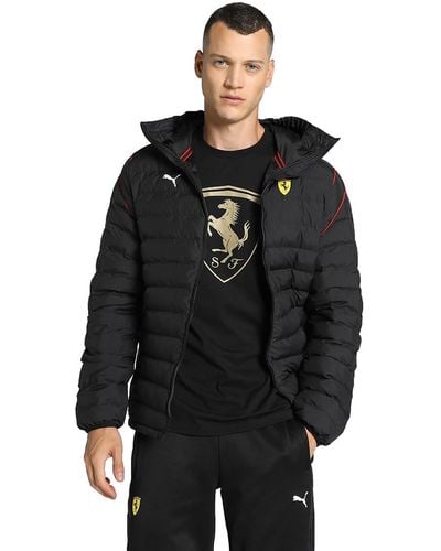 PUMA Sommerjacke Scuderia Ferrari Race T7 EcoLite Jacke - Grau