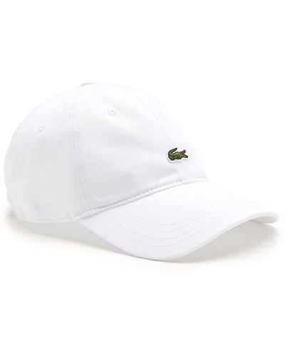 Lacoste Mixte Rk0491 Caps and hats - Blanc