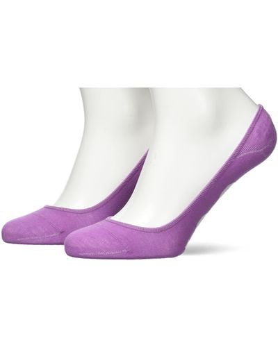 HUGO 2p W Invisible Socks - Purple