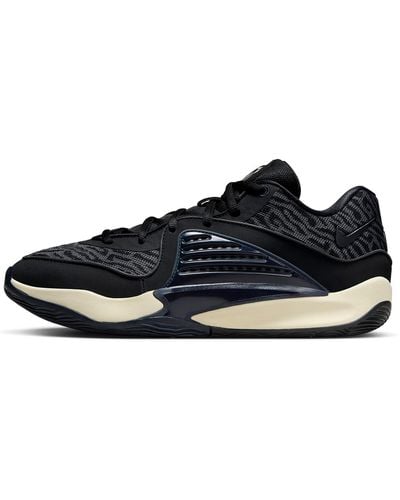 Nike Kd16, Zapatillas de básquetbol Hombre, Black Black Dk Smoke Grey Coco, 45.5 EU - Azul