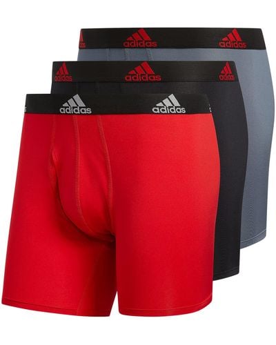 adidas Performance Boxer Brief Underwear - Rosso