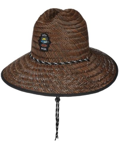 Rip Curl Icons Straw Hat - Marrone
