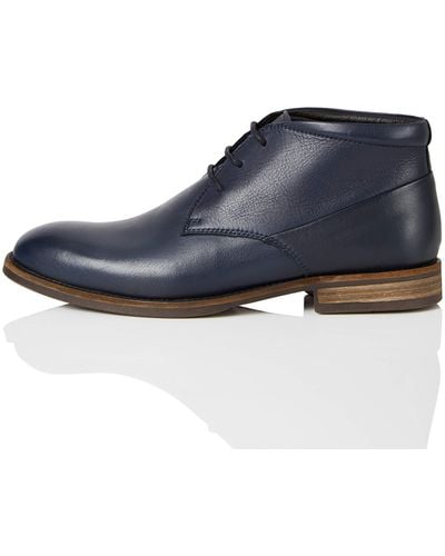 FIND Smart Leather Classic Boots - Blue