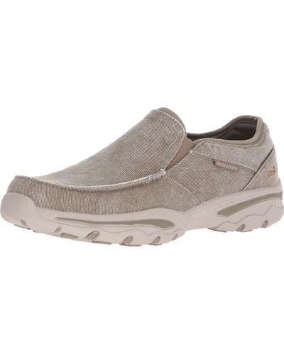 Skechers Relaxed Fit-creston-moseco Moccasin - Grey