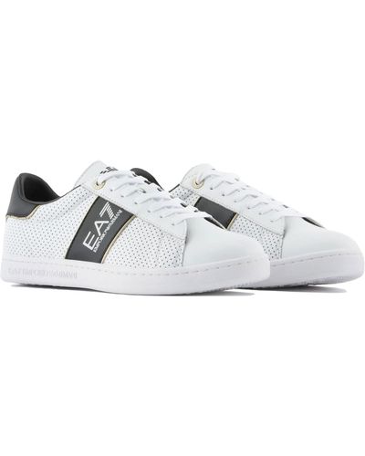 Emporio Armani EA7 Classic Perf Sneakers - 40 2/3 - Weiß