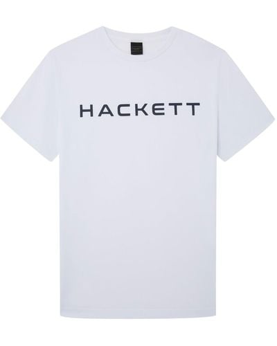 Hackett Hackett Essential Short Sleeve T-shirt L - White