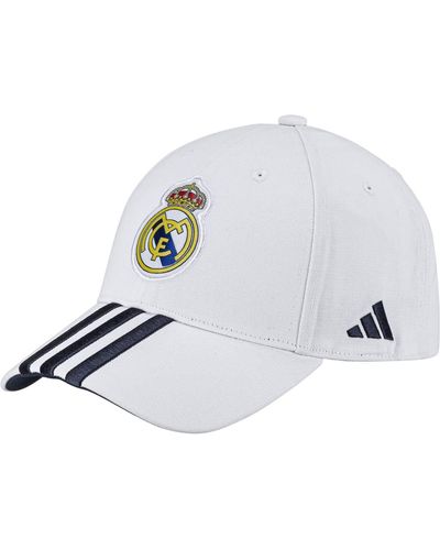 adidas Real Madrid 23/24 Baseball Cap 58 cm - Blanc
