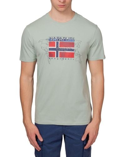 Napapijri Severin T-shirt - Grey