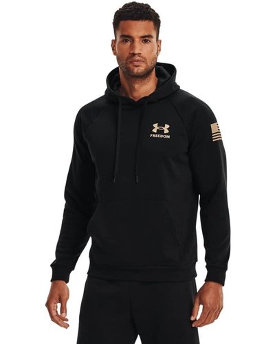 Under Armour New Freedom Flag Hoodie - Black