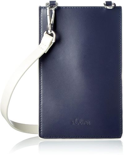 S.oliver (Bags 201.10.202.30.300.2109680 Tasche Mobile Phone Bag - Blau