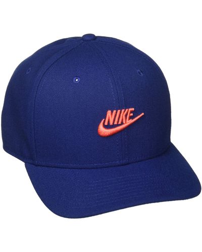 Nike U Nsw Clc99 Cap Fut Snapback Cap - Blauw