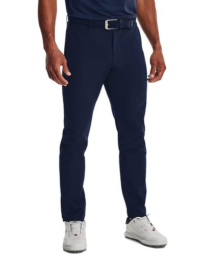 Under Armour Golf Cgi Taper Fit Trousers - Blue