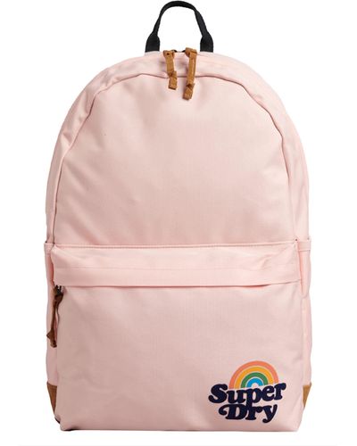 Superdry Vintage Graphic Montana Y9110172A Antique Peach OS - Pink