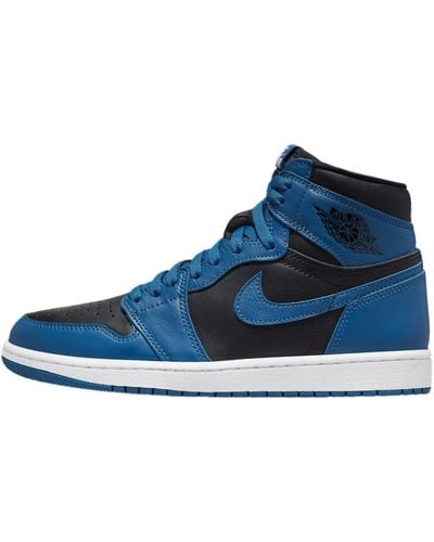 Nike Air Jordan 1 Retro High OG Dark Marina Blue - Blau