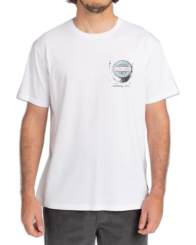 Billabong Short Sleeve T-shirt - - L - White