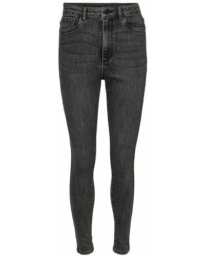 Vero Moda Vmloa high waist skinny fit jeans - Grau