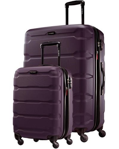 Samsonite Omni Pc Hardside Expandable Luggage With Spinner Wheels - Purple