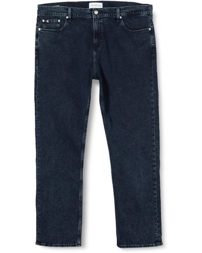 Calvin Klein Jeans Regular Taper Plus Tapered Fit - Blau