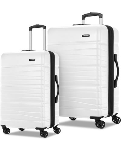 Samsonite Evolve Se Hardside Expandable Luggage With Spinners | Snow White | 2pc Set