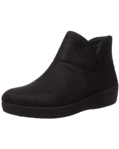 Fitflop Boot, Valorie - Black