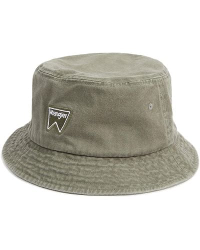 Wrangler 's Washed Bucket Hat Cap - Green