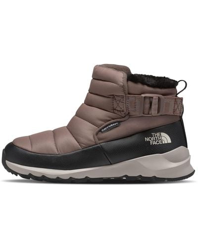 The North Face ThermoBall Insulated Progressive Zip-Up II Schneestiefel - Braun