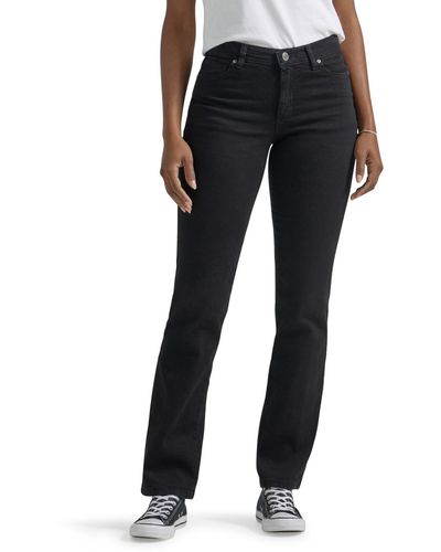 Lee Jeans Relaxed Fit Straight Leg Jean - Black
