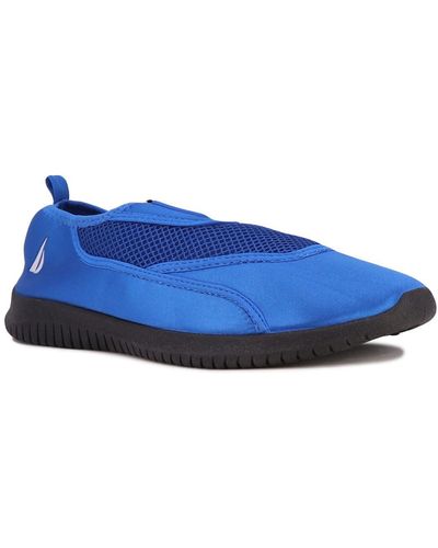 Nautica S Athletic Water Shoes | Aqua Socks| Slip-on Sandals-Marco-Royal Black Size-8 - Blu