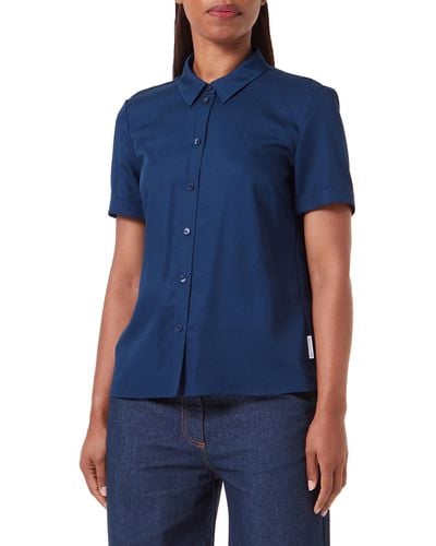 Marc O' Polo Denim 356099041143 Bluse - Blau