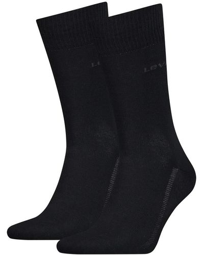 Levi's 168sf Regular Cut 2p Socks - Black
