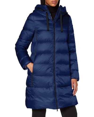 Geox W ADRYA PARKA Donna Piumino Blu Scuro Limoges