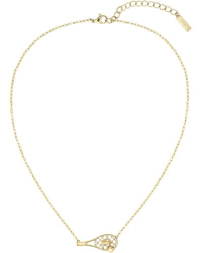 Lacoste Collar para Mujer Colección WINNA con un cristal - 2040036 - Blanco
