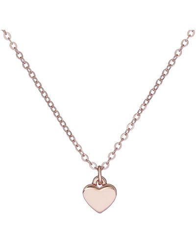 Ted Baker Collana con Ciondolo Hara Cuore Piccolo - Metallizzato