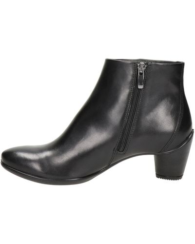 Ecco Sculptured 45 Ankle Boot - Black