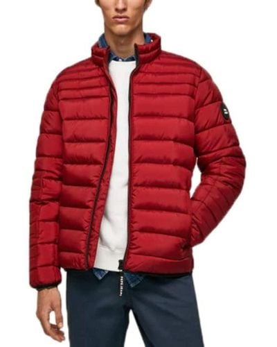 Pepe Jeans Jack, Giacca Uomo, Rosso