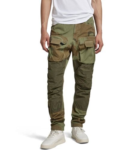 G-Star RAW 3d Straight Tapered Cargo Pants - Groen