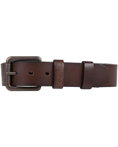 Regatta S Pro Leather Waist Belt - Brown