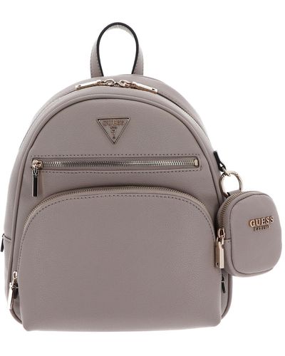 Guess Power Play Tech Backpack Taupe - Grigio