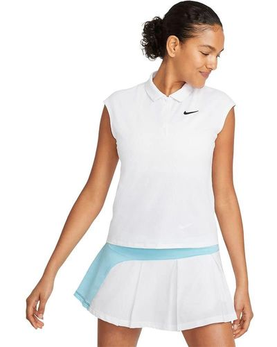 Nike Court Victory Camiseta de tirantes de tenis Blanco