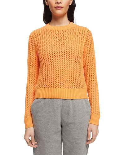Esprit 013ee1i315 Sweater - Orange
