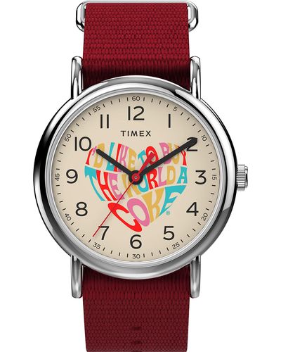 Timex Lässige Uhr TW2V29900 - Rot