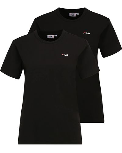 Fila Lot de 2 thés Bari T-Shirt - Noir