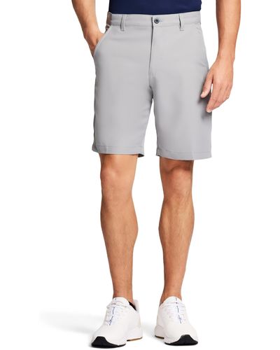 Izod 9.5"micro Poly Classic Fit Golf Short - Blue