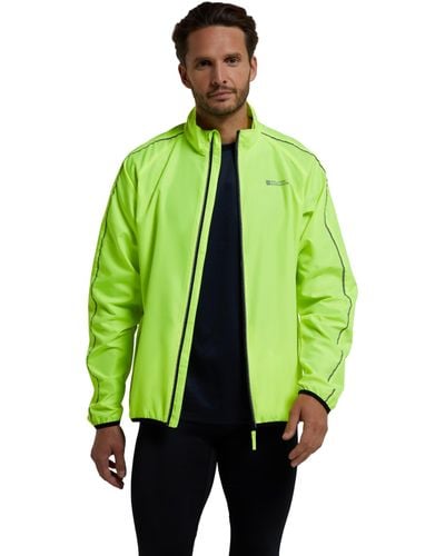 Mountain Warehouse Resistant Running Jacket - Rain - Yellow
