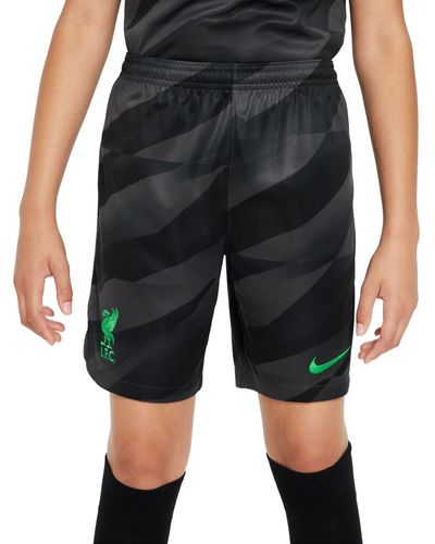 Nike LFC Y Nk DF Stad Short Gk Pantalones Cortos - Negro