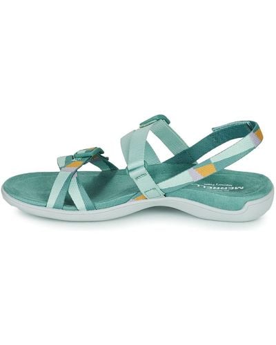 Merrell Uk:8 - Outdoor Sandals - Green
