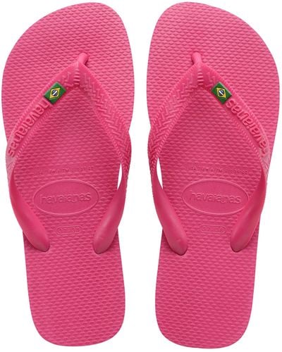 Havaianas Brasil 4000032 Flip Flops - Pink