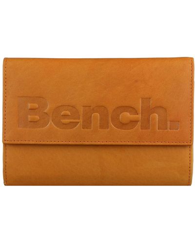 Bench Wonder Geldbörse Leder 15 cm - Braun