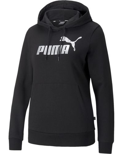 Puma Ess Logo Hoodie Sweatshirts für Frauen - Bis 34% Rabatt | Lyst DE