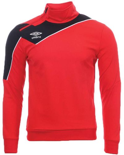 Umbro Sweat Homme Division 1 Sweatshirt - Rot